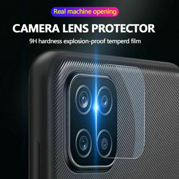 Wholesale Camera Lens HD Tempered Glass Protector Shield for Samsung Galaxy A12 (Clear)